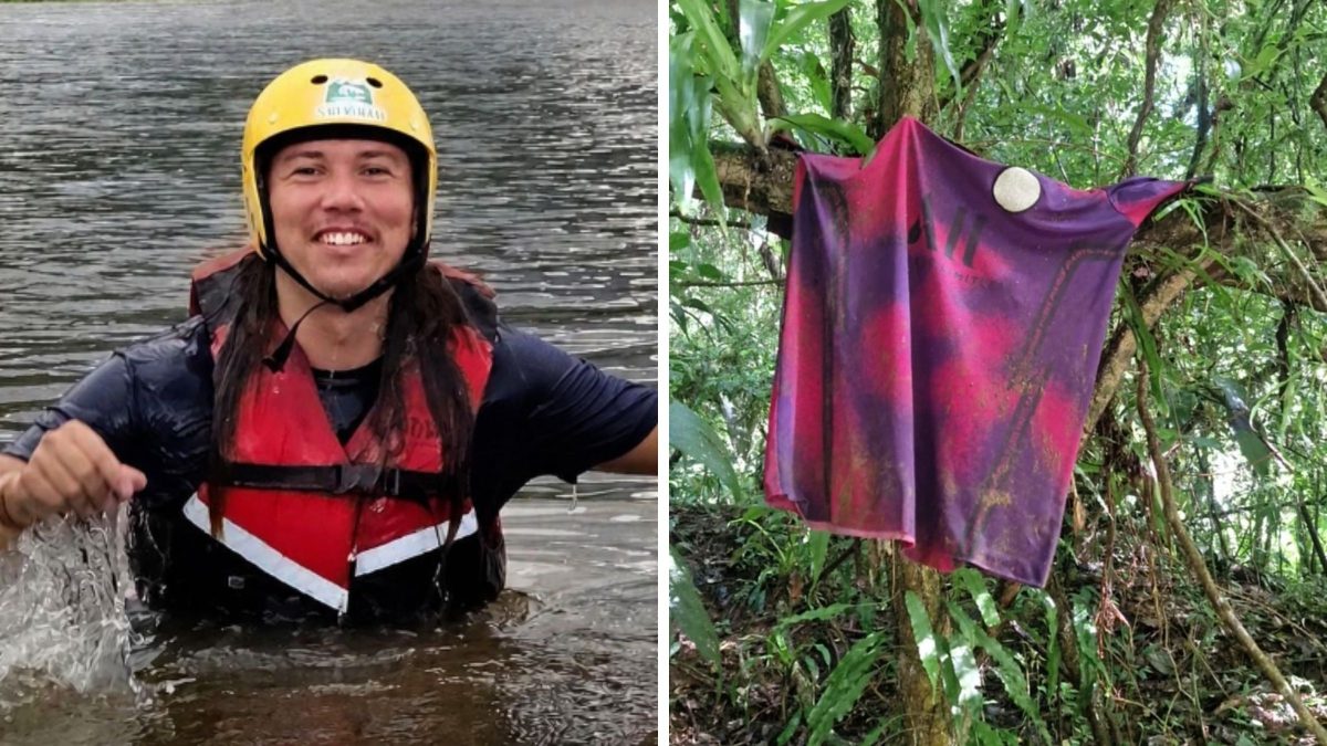‘Precisa de ajuda’: jovem desaparecido há 4 dias é procurado com cão farejador em morro