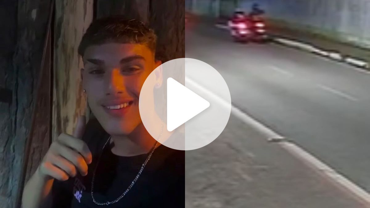 Jovem morre em grave acidente de moto após deixar namorada na faculdade em SC: ‘Menino de ouro’
