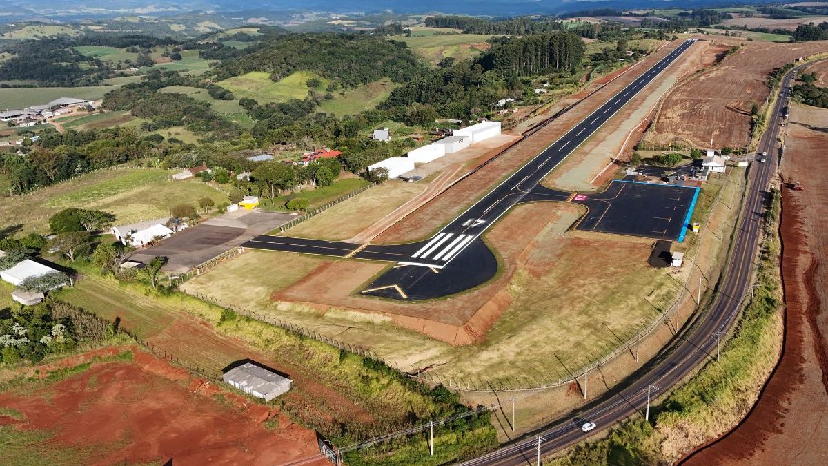 Aeroporto estratégico volta a operar após investimento de R$ 8,3 milhões em SC