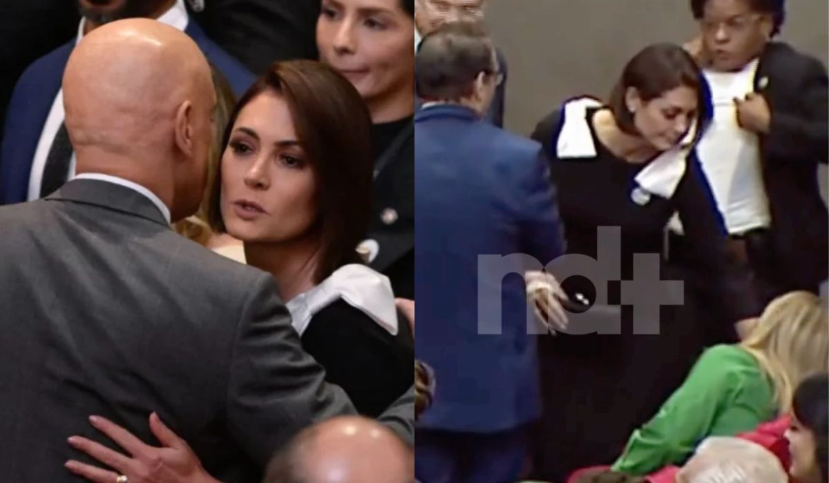 Moraes, Michelle e Messias: leitura labial decifra conversas na posse de Nunes Marques no TSE