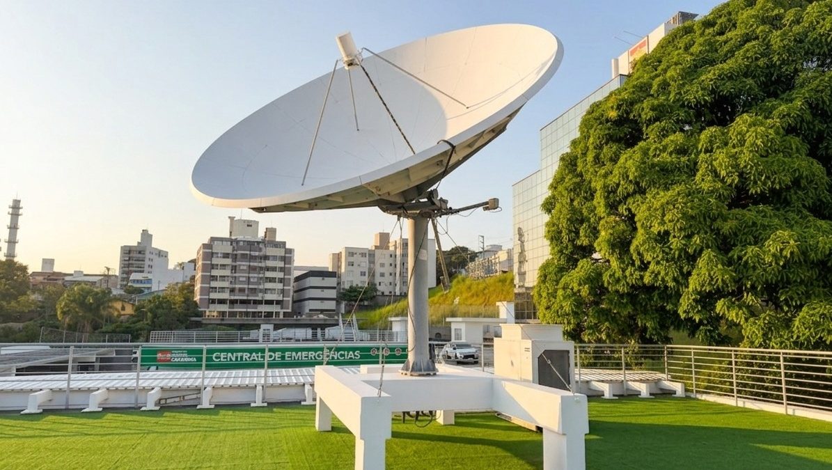 SC é o único Estado do Brasil com antena própria para monitorar tempestades direto