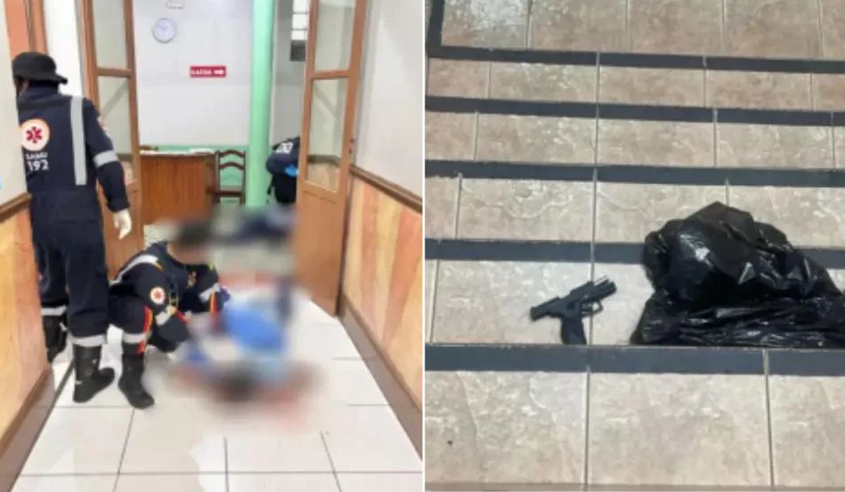 Ataque a tiros em escola no Acre deixa dois mortos e alunos feridosFoto: Reprodução/ND Mais