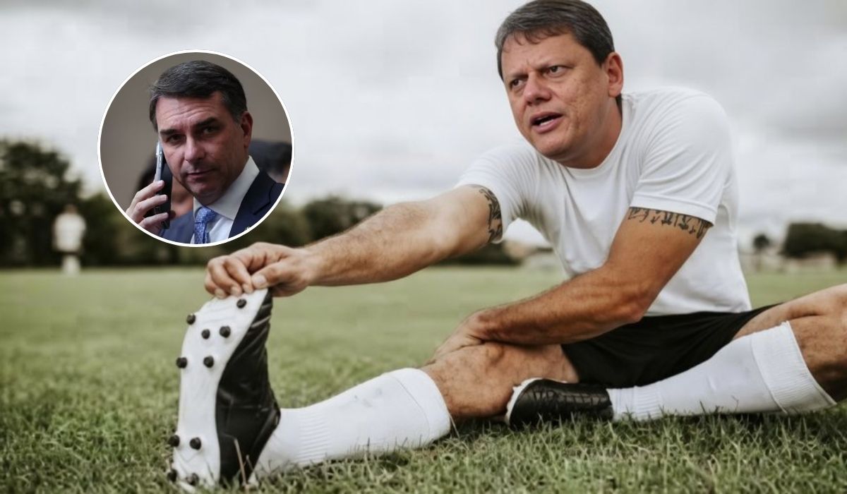 Tarcísio ‘entra em campo’ e ‘BolsoMaster’: veja os memes após áudio vazado de Flávio Bolsonaro