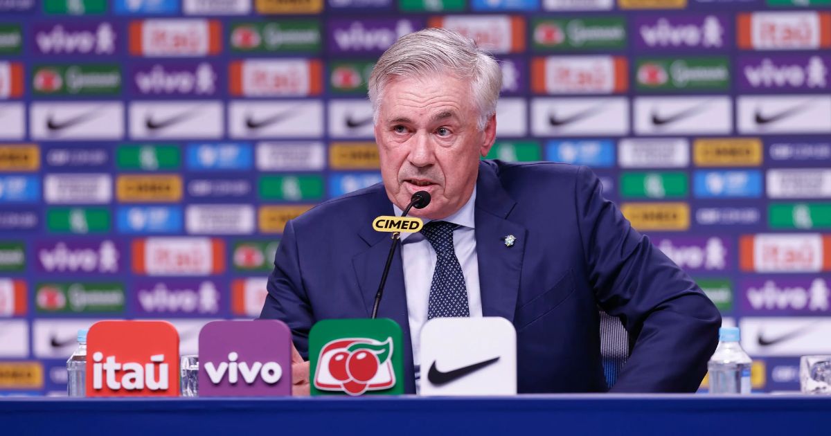 A primeira vez a gente nunca esquece! Carlo Ancelotti vai encarar desafio inédito na Seleção