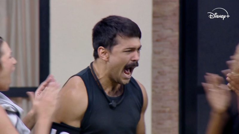 Matheus foi quem ganhou a Prova do Patrão deste sábado (16) - RECORD/Reprodução/ND Mais