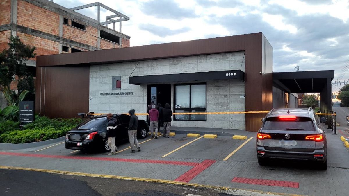 Incêndio em clínica renal provoca corrida para transferir pacientes de hemodiálise em Chapecó