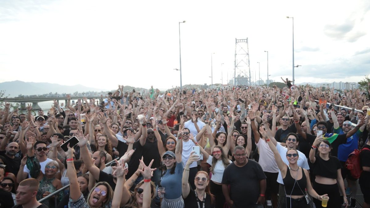 DJs internacionais comandam festa eletrônica gratuita na Ponte Hercílio Luz neste domingo