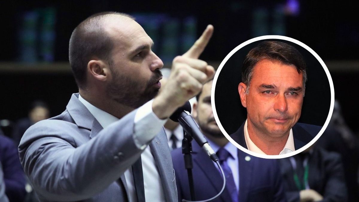 Eduardo Bolsonaro diz que aliado vazou visita de Flávio a Vorcaro e dispara: 'FDP'