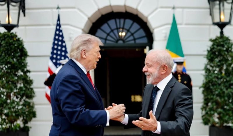 Lula e Trump - Ricardo Stucker/PR/Divulgação/ND Mais