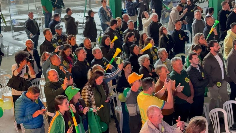 Encontro estadual do PL em Florianópolis - Gabrielle Tavares/ND Mais