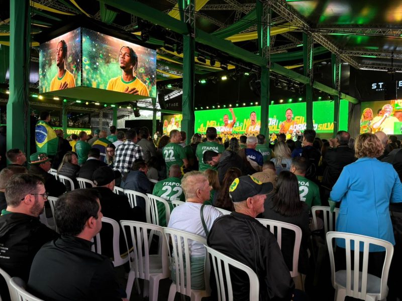 Encontro estadual do PL em Florianópolis - Gabrielle Tavares/ND Mais