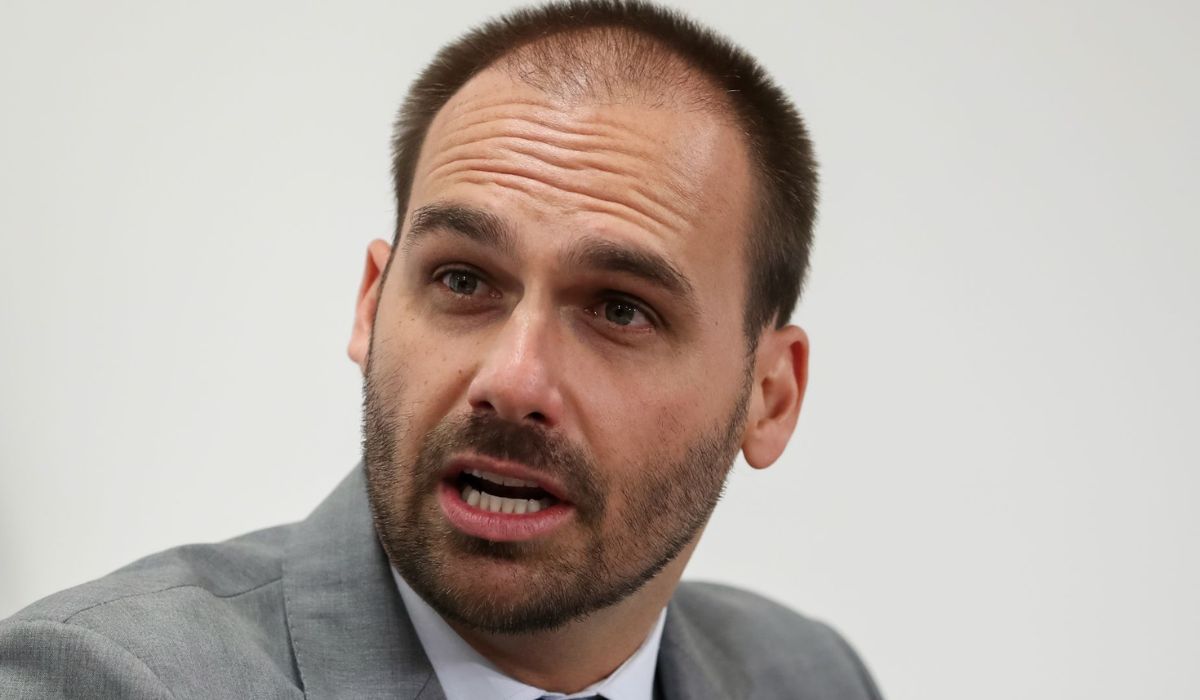 Eduardo Bolsonaro diz que filme ‘é até barato’, mesmo superando valor de 15 vencedores do Oscar