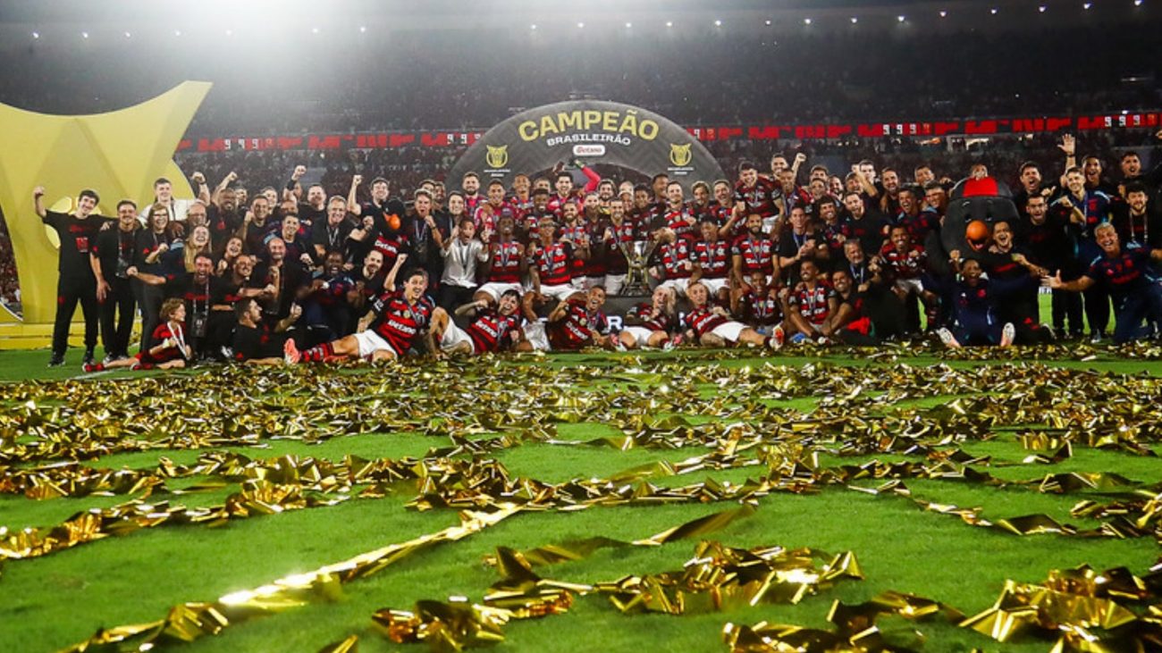 Flamengo, em 2025, desbancou o Palmeiras na final da LibertadoresFoto: Gilvan de Souza/Flamengo/Divulgação/ND Mais