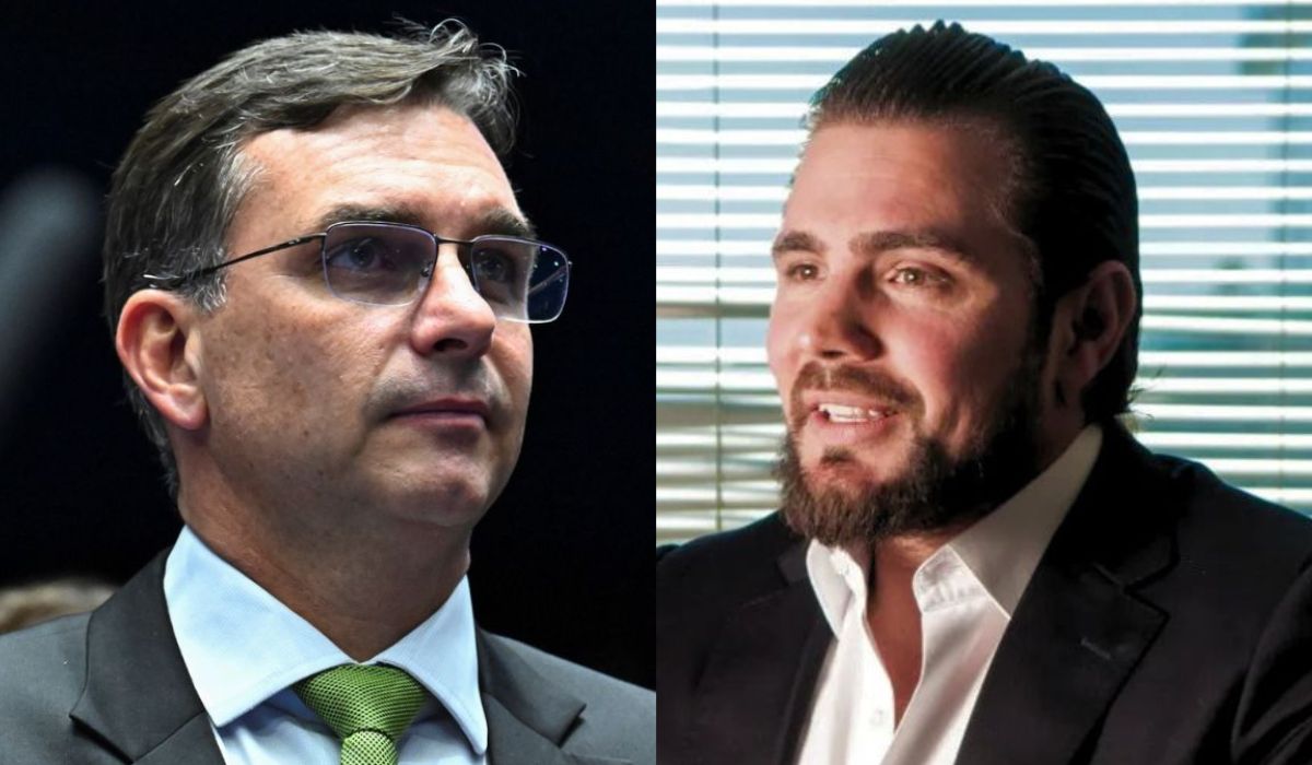 Flávio Bolsonaro usa verba do Senado para viajar a SP e se encontrar com Daniel Vorcaro