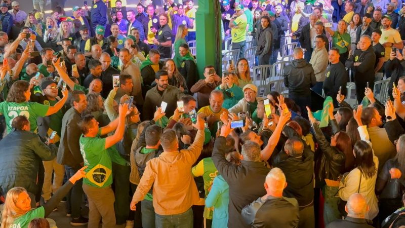 Encontro estadual do PL em Florianópolis - Gabrielle Tavares/ND Mais