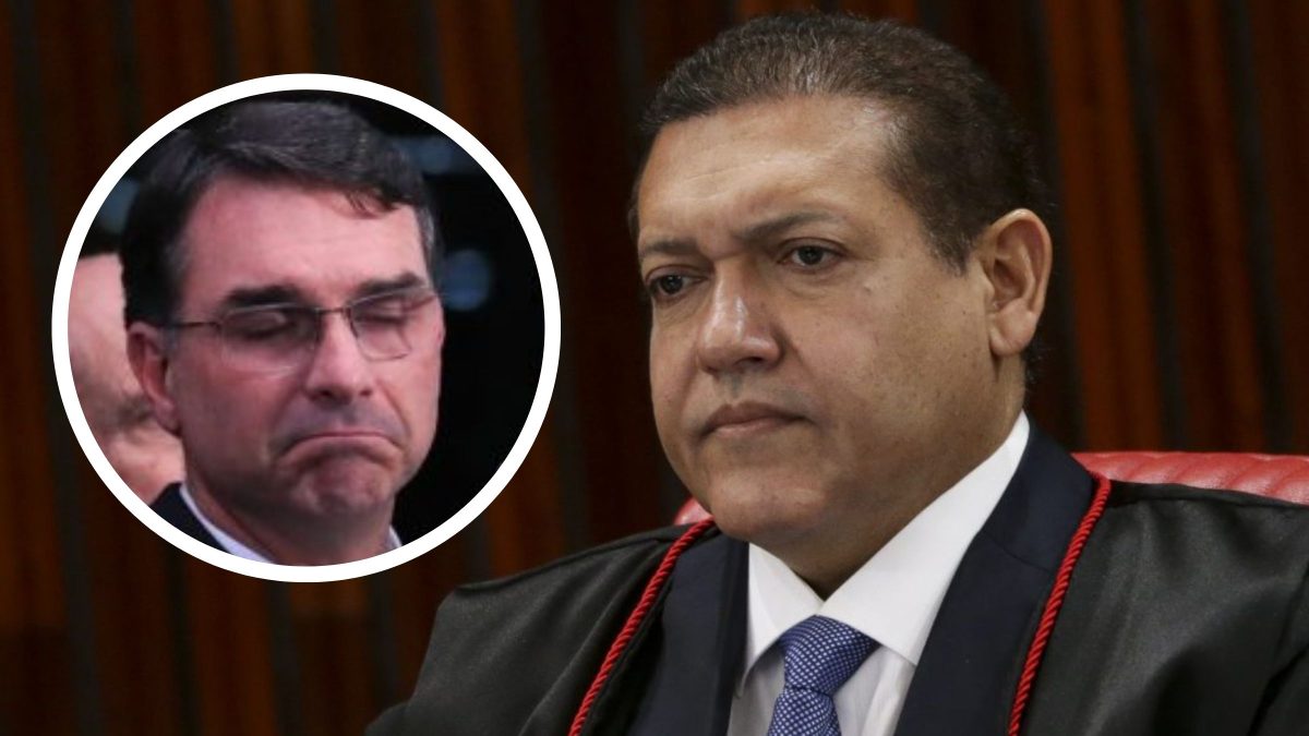 Decisão sobre pesquisa que mostra queda de Flávio Bolsonaro está nas mãos de Nunes Marques