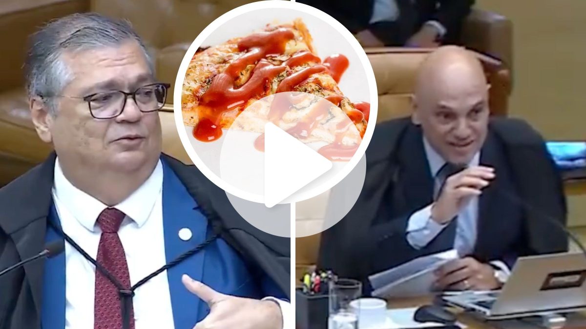 Decisão sobre ketchup na pizza chega ao STF e Dino e Moraes debatem molho: ‘crime hediondo’