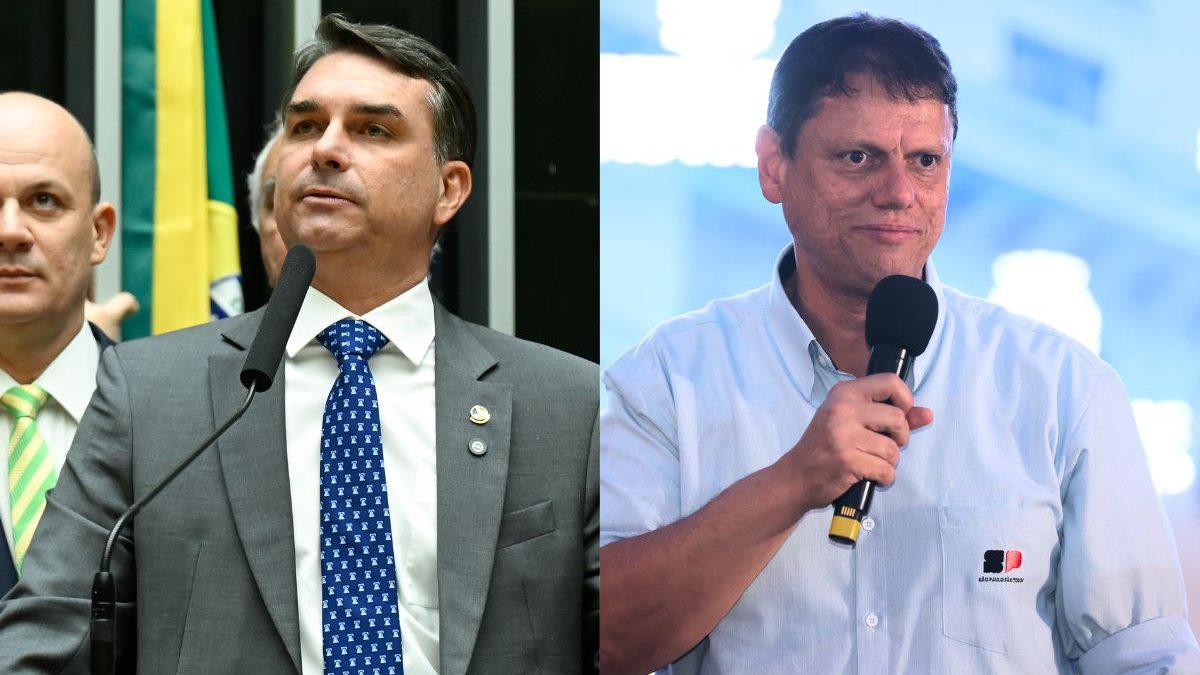 Tarcísio diz que Flávio 'tem muitas questões a explicar' sobre relação com Vorcaro