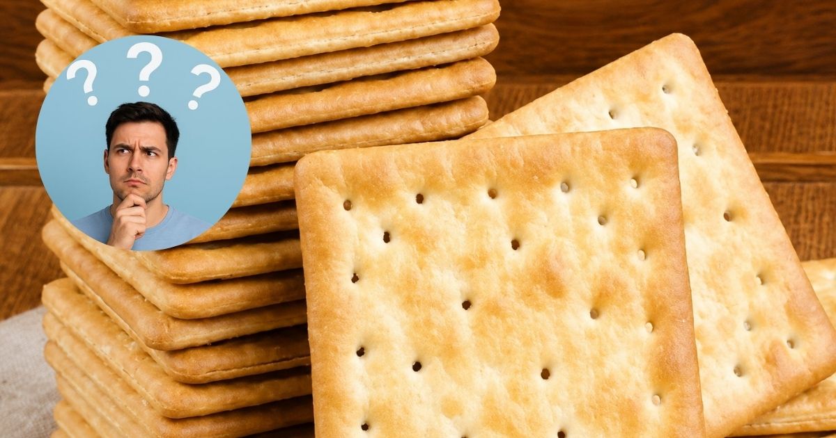 O que significam os furinhos nos biscoitos cream cracker?