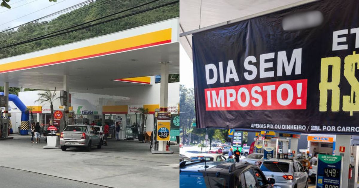 Mais barato que o da Havan: posto de SC vai vender ‘gasolina sem imposto’ a R$ 4,50 o litro