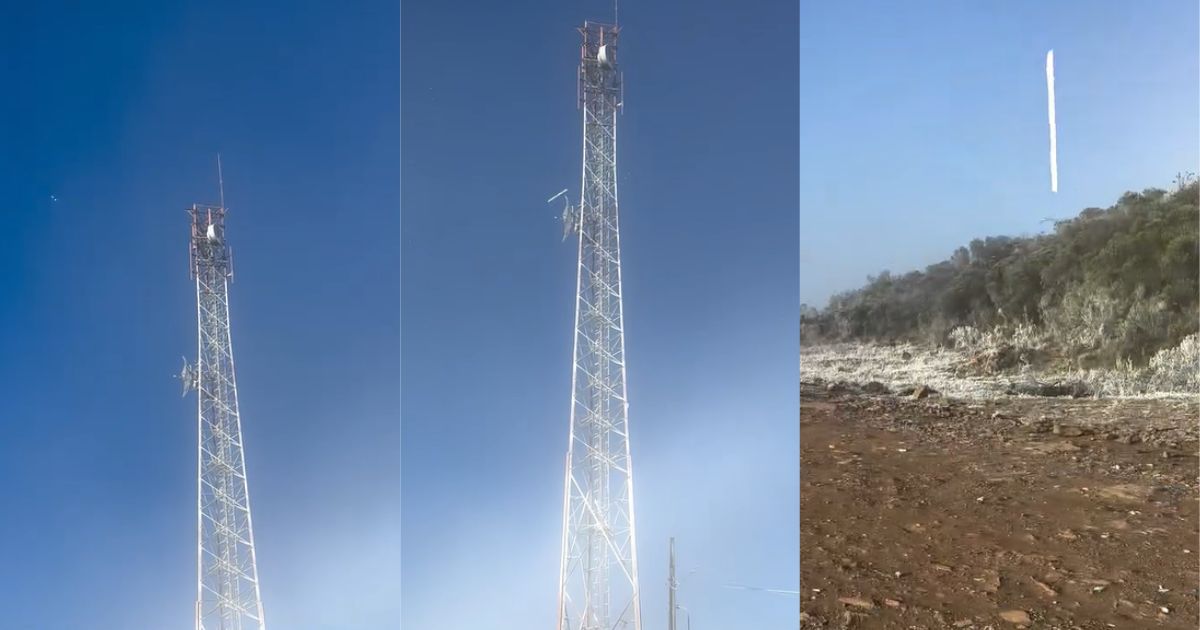 'Bombardeados': gelo despenca de torre congelada e assusta visitantes na cidade mais fria