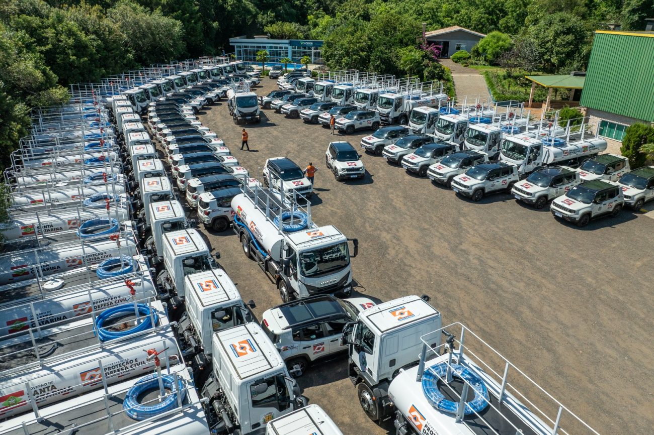 Santa Catarina vem ampliando uma rede de prevenção e proteção voltada aos desafios climáticos das próximas décadasFoto: Jonatã Rocha/Secom