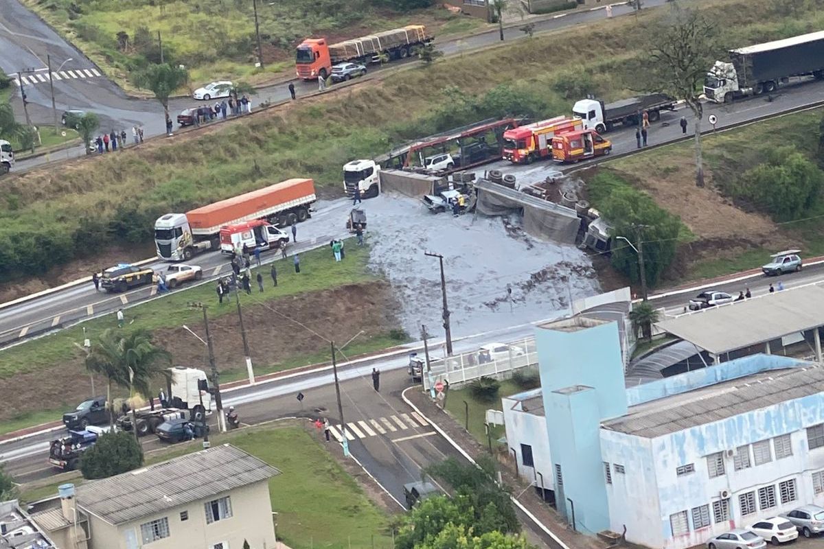 Motorista envolvido em grave acidente na BR-282 dirigia após consumir álcool em SC