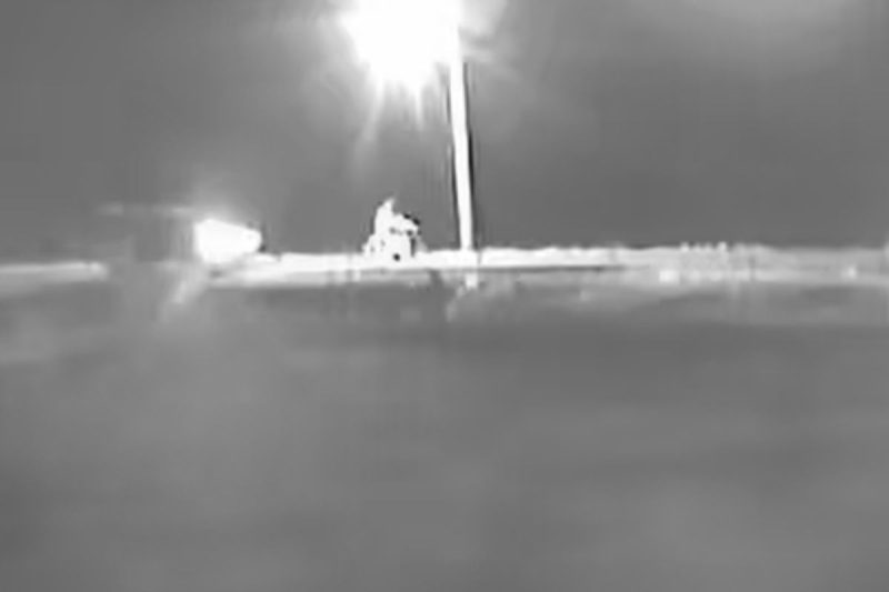 Acidente em Turvo: vídeo flagra morte de ciclista