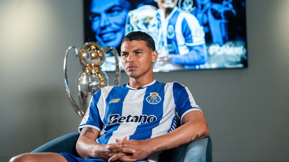'Tudo valeu a pena': Thiago Silva deixa o Porto após apenas cinco meses