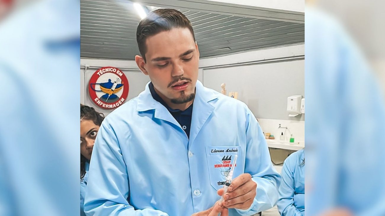 Estudante morto em Lages cursava enfermagem no CedupFoto: Técnicos em Enfermagem Cedup/tecnicoemenfermagemcedupp/Instagram