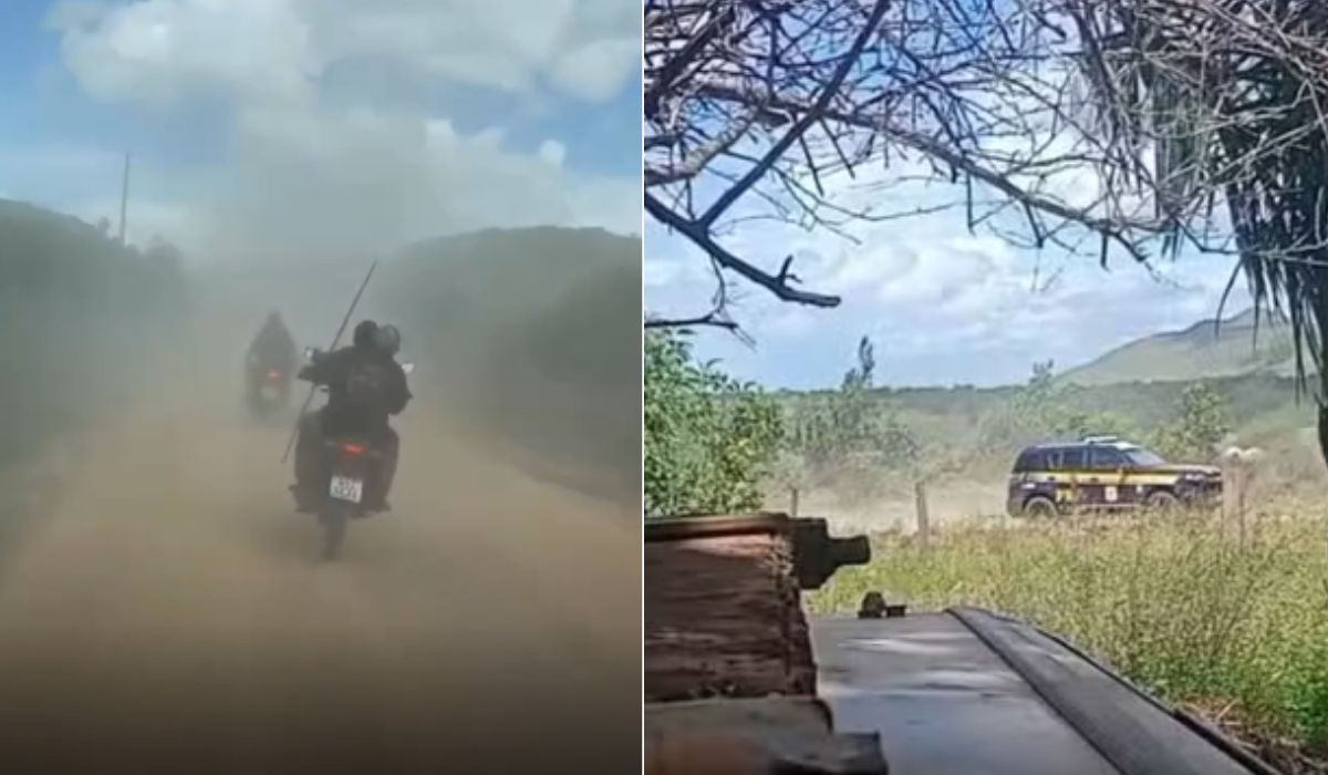 ‘Tome flechada’: indígenas colocam Ibama e PRF para correr em área de garimpo ilegal