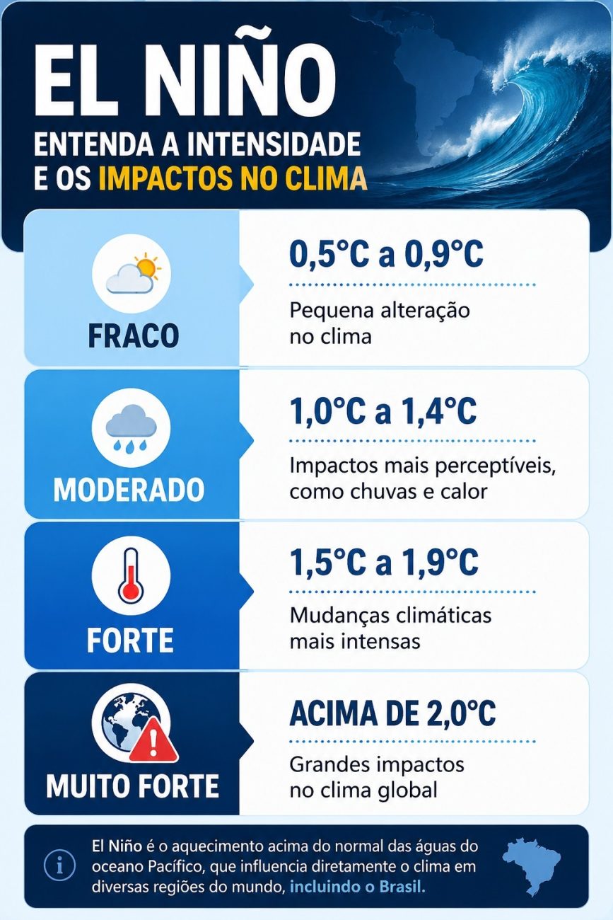 Intensidade do El Niño