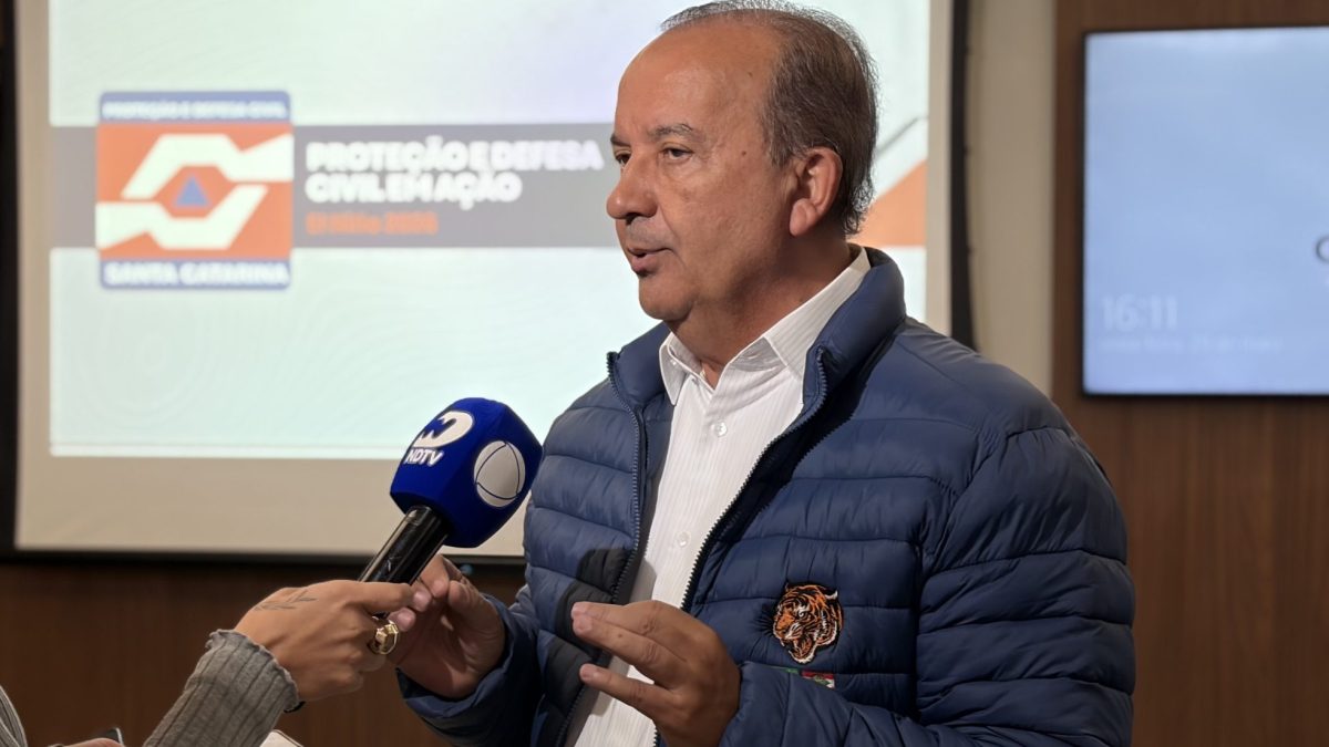 ‘Estamos nos preparando para um ‘tigre’, diz governador sobre risco de Super El Niño em SC