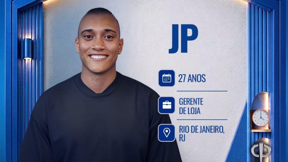 Quem é JP, novo participante da Casa do Patrão que entrou após desistência de Jovan?