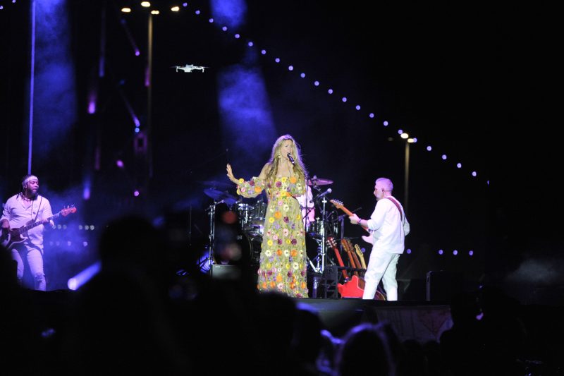 Joss Stone no palco da Beira-Mar Continental - Alan Pedro/ ND