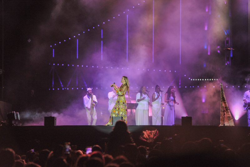 Joss Stone no palco da Beira-Mar Continental - Alan Pedro/ ND