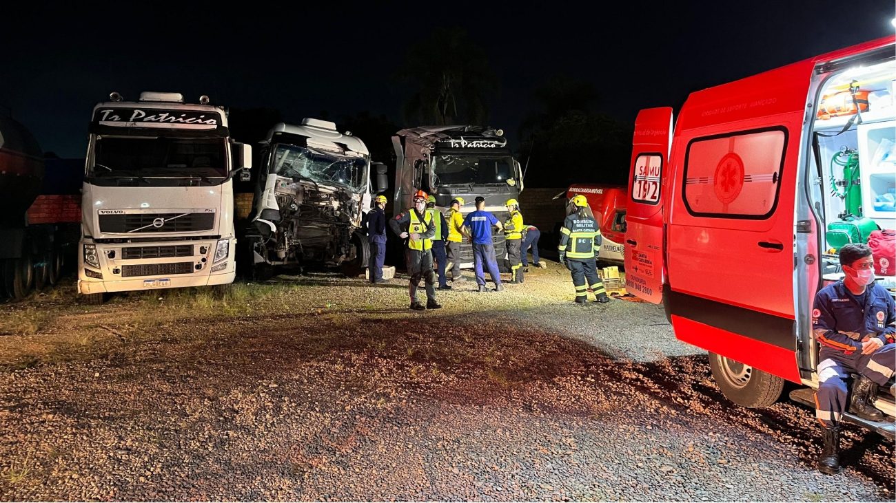 Bombeiros encontraram a vítima sem vida após o acidente de trabalhoFoto: Divulgação/Corpo de Bombeiros/ND Mais