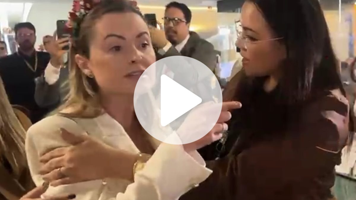 VÍDEO: Chamada de ‘Hitler’, Júlia Zanatta briga com mulher contra escala 6×1 e promete denúncia