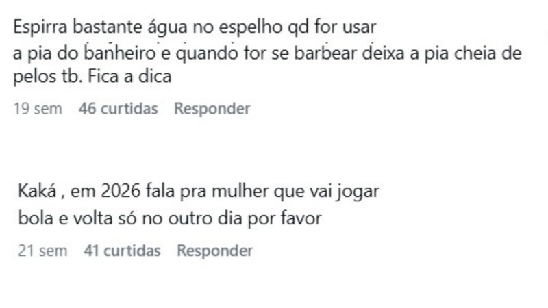 Kaká perfeito demais? Discurso que nunca foi falado motivou série de comentários - Instagram/Reprodução/ND Mais