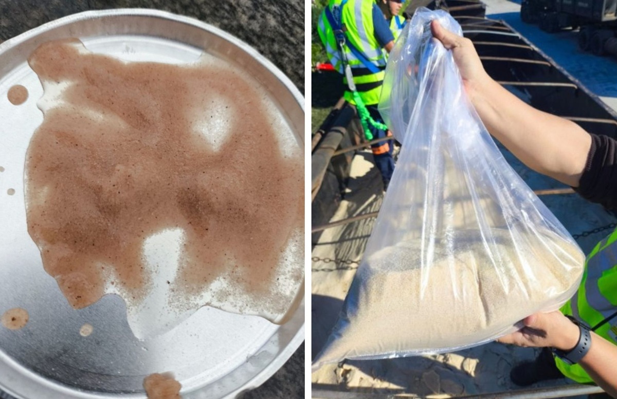 Açúcar com areia: 48 toneladas são apreendidas em porto do Paraná com suspeita de adulteração