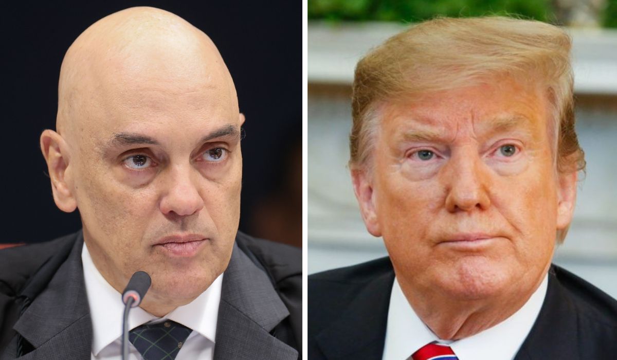 O ministro Alexandre de Moraes é alvo de um processo em um tribunal federal da Flórida (EUA), movido pelo grupo Trump Media e pela plataforma RumbleFoto: Reprodução/STF/Isac Nóbrega/PR/ND Mais