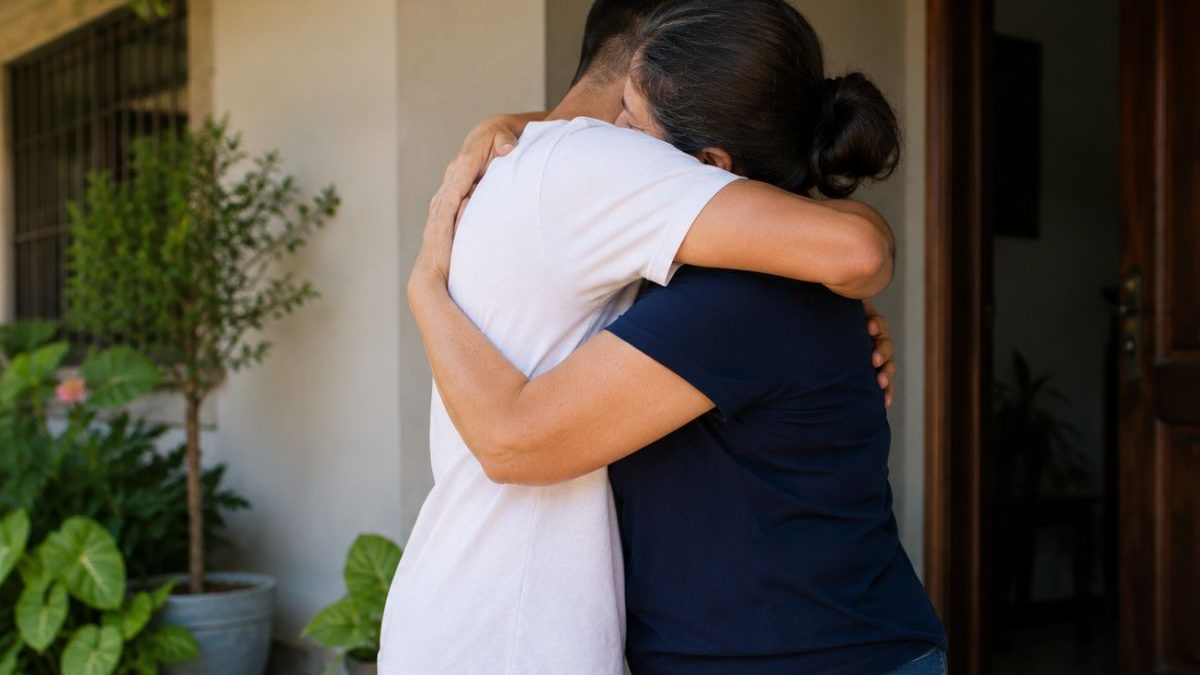 Mãe reencontra filho desaparecido há dois anos com ajuda da polícia de SC