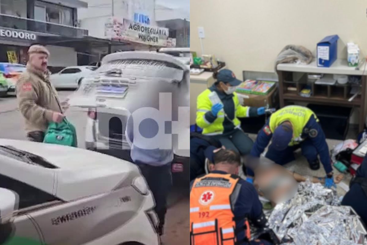 aluno esfaqueado em chapecó; estudante esfaqueado; adolescente esfaqueado 