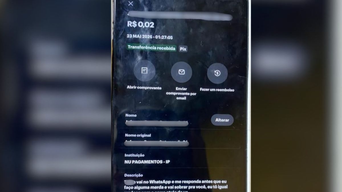 Com centavos e recados: homem fazia ameaça via Pix contra ex em SC