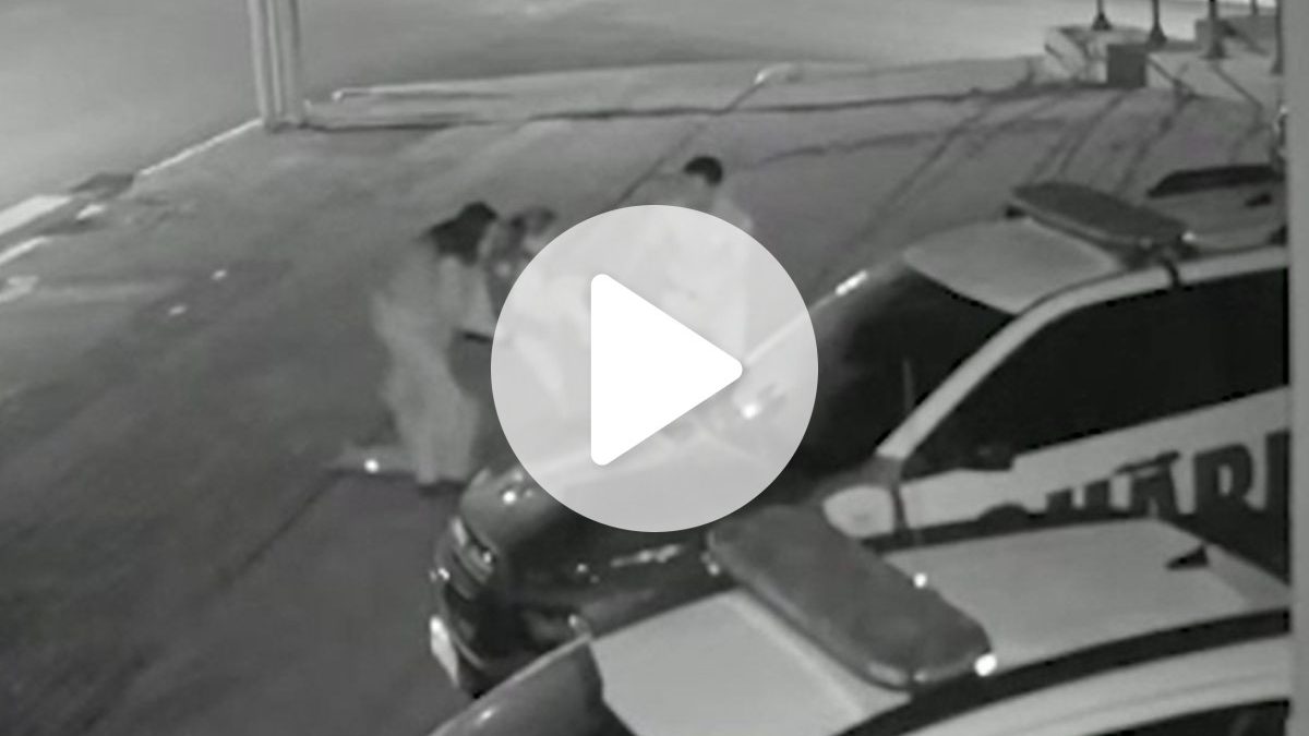 VÍDEO: Menina de 3 anos é salva às pressas após se afogar com leite na madrugada em SC