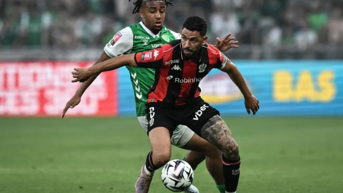 Nice x Saint-Étienne: onde assistir ao vivo, horário e escalações pela repescagem