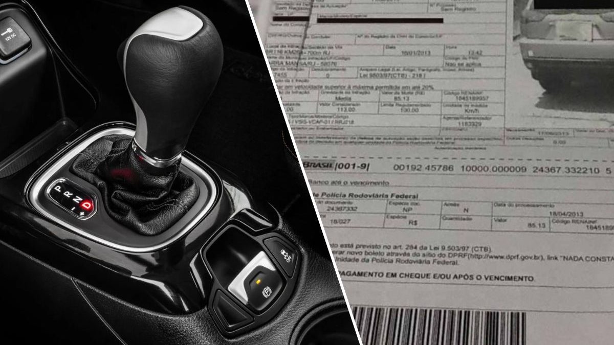 Nova CNH pode mudar regras para carros automáticos e gerar multa de quase R$ 600; veja o
