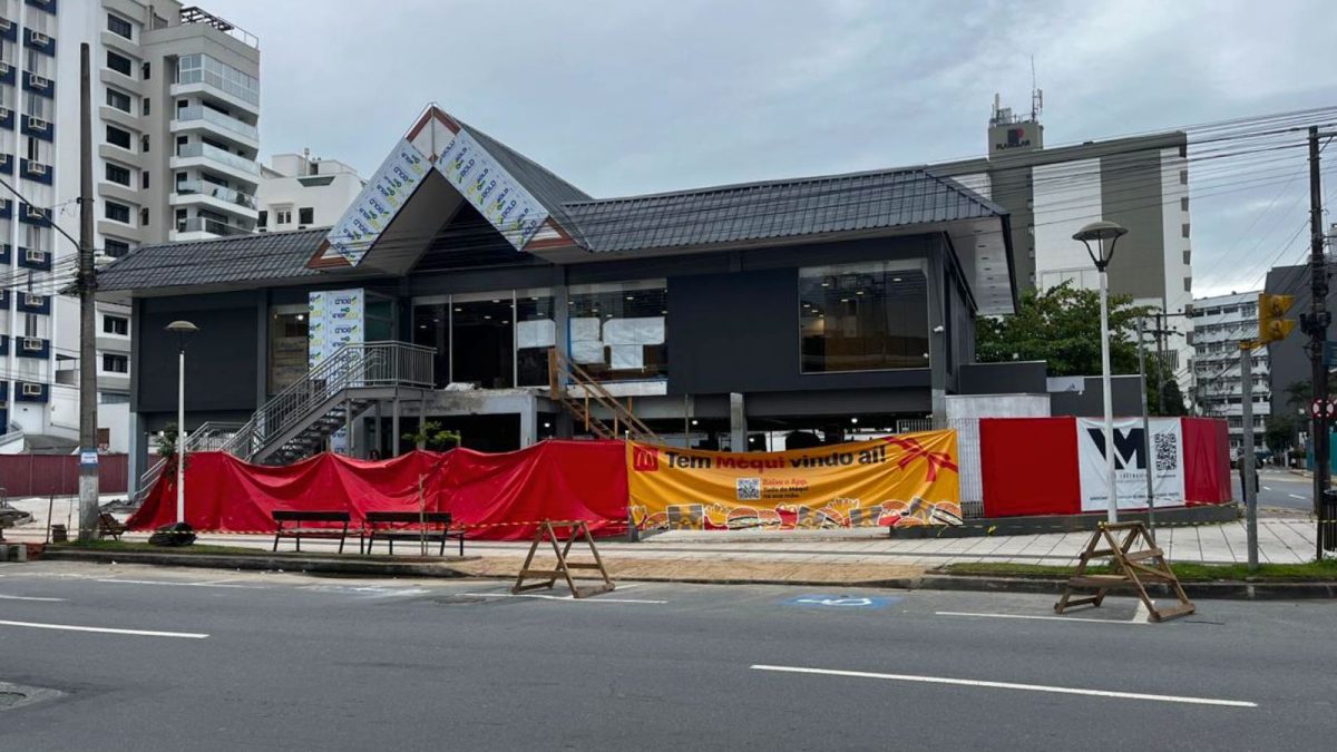 Novo McDonald’s de Blumenau ganha prazo para inauguração