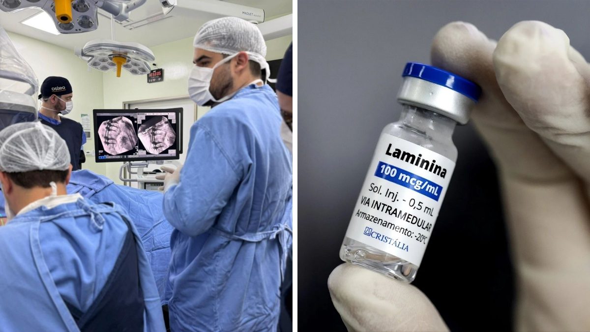 Paciente do SUS de SC recebe polilaminina 3 horas após acidente que causou lesão medular