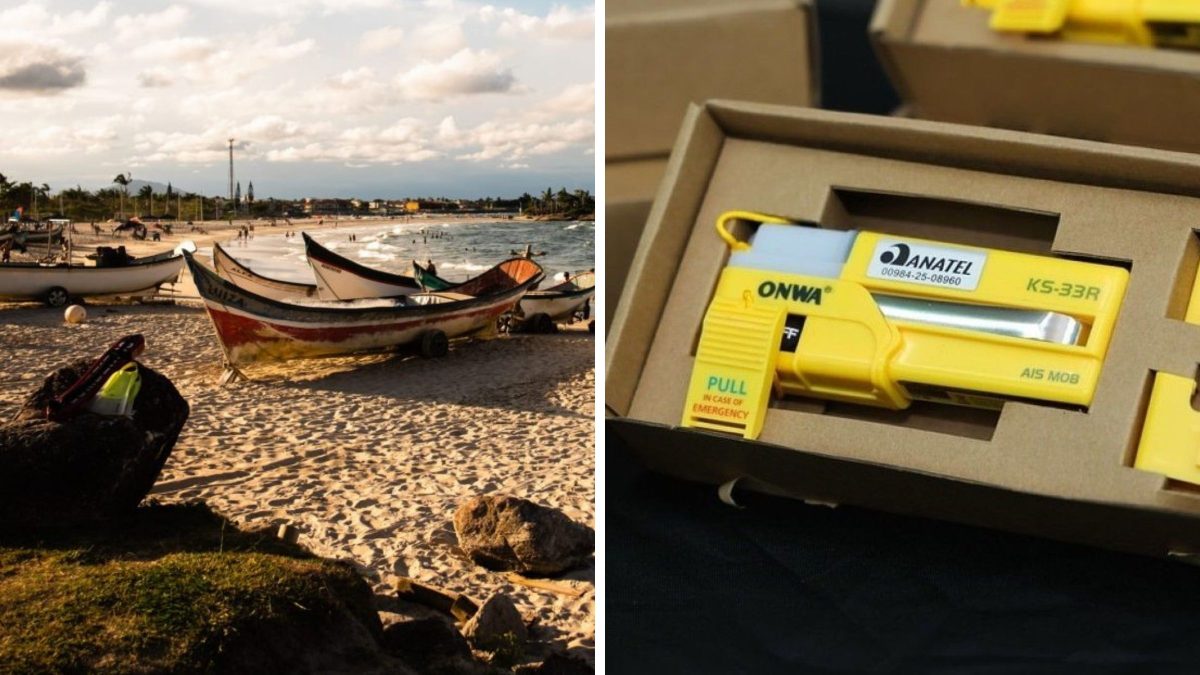 Vida ou morte no mar: tecnologia chega para proteger pescadores no Litoral Norte de SC